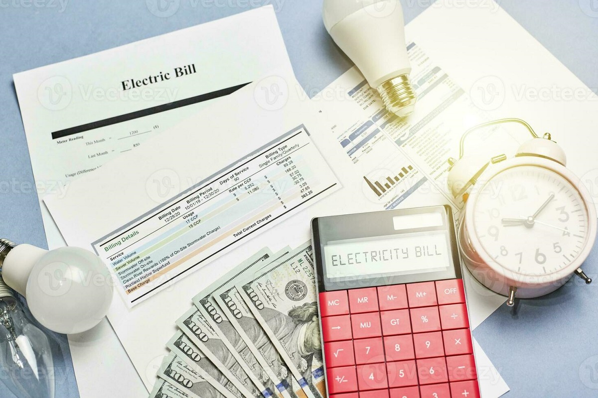 monthly utility bills photo